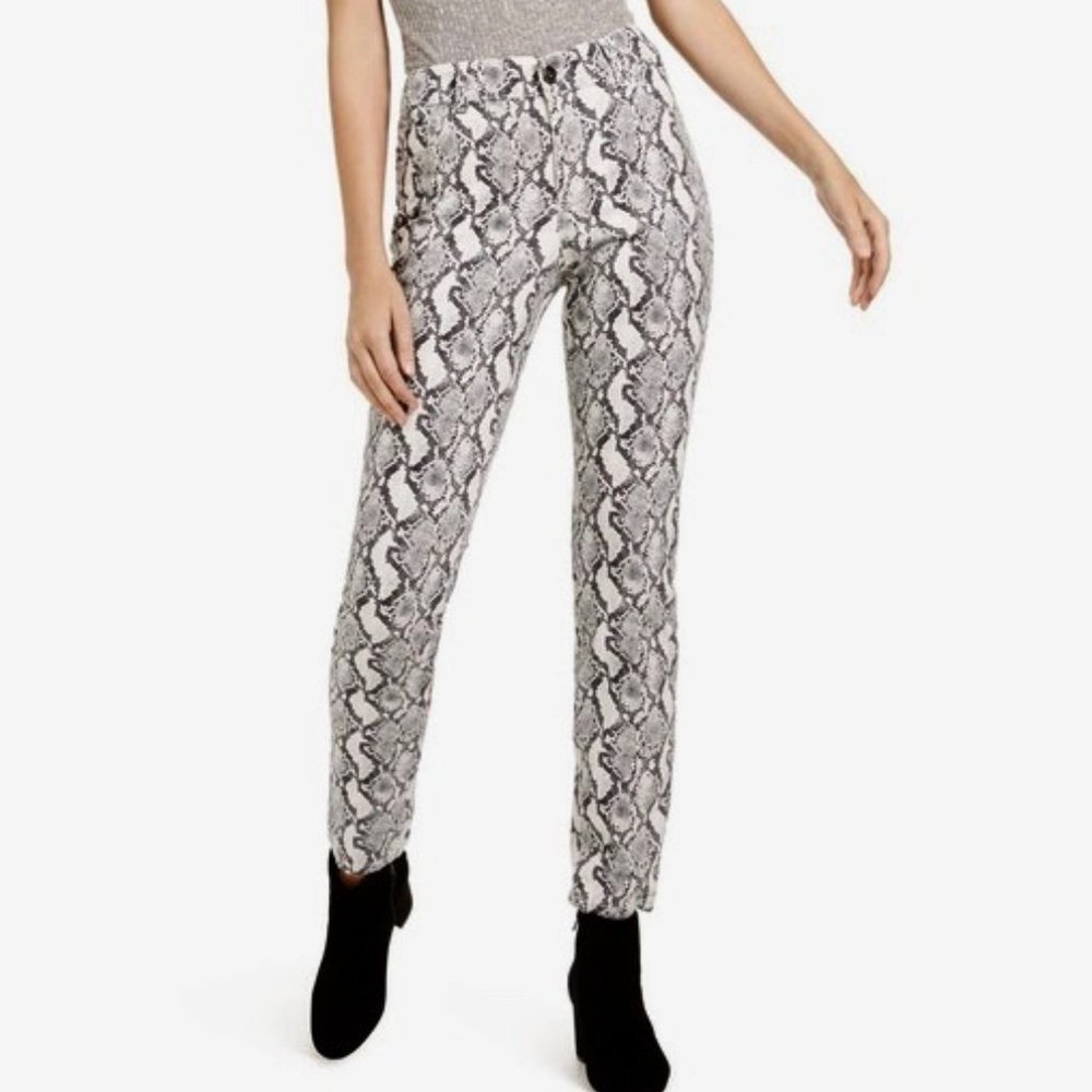 Inc Incessential Python Snake Print Skinny Jeans … - image 3